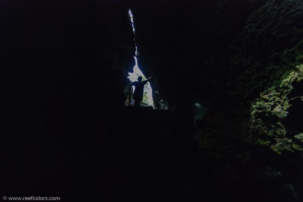 El Brinco Cave, Bahia de Cochinos, Cuba;  1/60 sec at f / 4,0, 10 mm